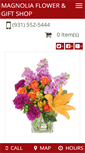 Mobile Screenshot of magnoliaflowerandgift.com